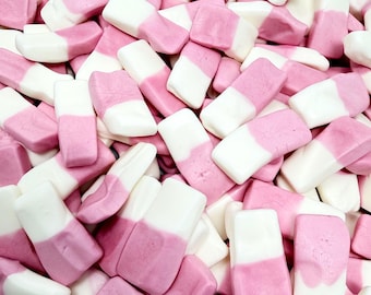 Raspberry Cream Squashies | Soft Chewy Swedish Candy Treat