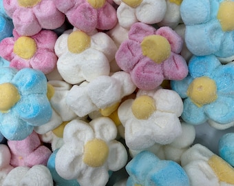 Swedish Marshmallow Flower Candy – Fluffy Fruity Foam Flowers (Pick n Mix Favorite)