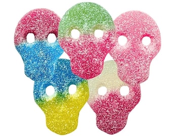 Swedish Sour Skulls Mix – Fruity & Bubblegum Gummy Candy