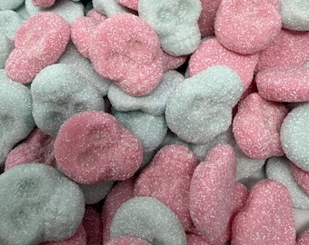 Swedish Sour Bubblegum Skull Gummies – Vegan Foam Candy – Swedish Pick & Mix Treat