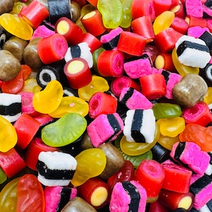 Nordic Licorice Fusion, Licorice, Wine Gum, Dragee, Swedish Candy, Swedish Licorice, MINI PIECES