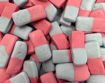 Swedish Bubblegum Squashies – Soft Chewy Two-Tone Candy Treats