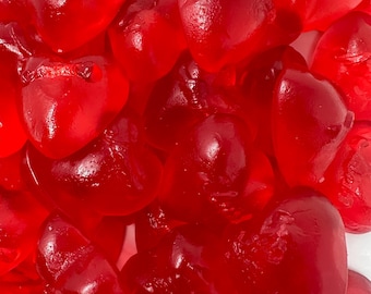 Swedish Raspberry Jelly Hearts | Scandinavian Gummies, Valentine's Treat