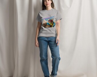Paws and Relax Shirt, Funny Cat Beach T-Shirt, Cat Lover Gift, Summer Vacation Tee, Sunglasses Cat Shirt for Him and Her