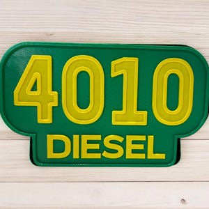 JD 4020 Diesel Sign
