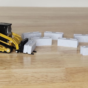 1/64 Scale Precast Concrete Blocks Pack of 10