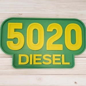 JD 5020 Diesel Sign
