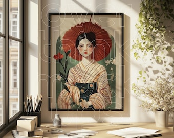 Glass Reflected Frame Mockup on the Study Desk, Smart Objected Poster Mock Up Easy to Use, Art Showcase for Poster Print Design PSD File