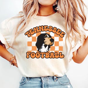 Maglietta Tennessee Game Day Comfort Colors, maglietta da football del Tennessee, maglietta Tennessee Vols, maglietta Tennessee Volunteers, maglietta da football divertente