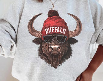 Buffalo Football Fan Sweatshirt: Be Good Do Good - Game Day Kids Shirt - Buffalo Mascot Tshirt
