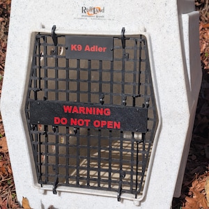 Ruffland Door Banner for Intermediate/Large kennel doors