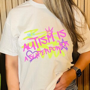 Autisme is een superkracht Graffiti - Verkrijgbaar in meerdere kleuren!