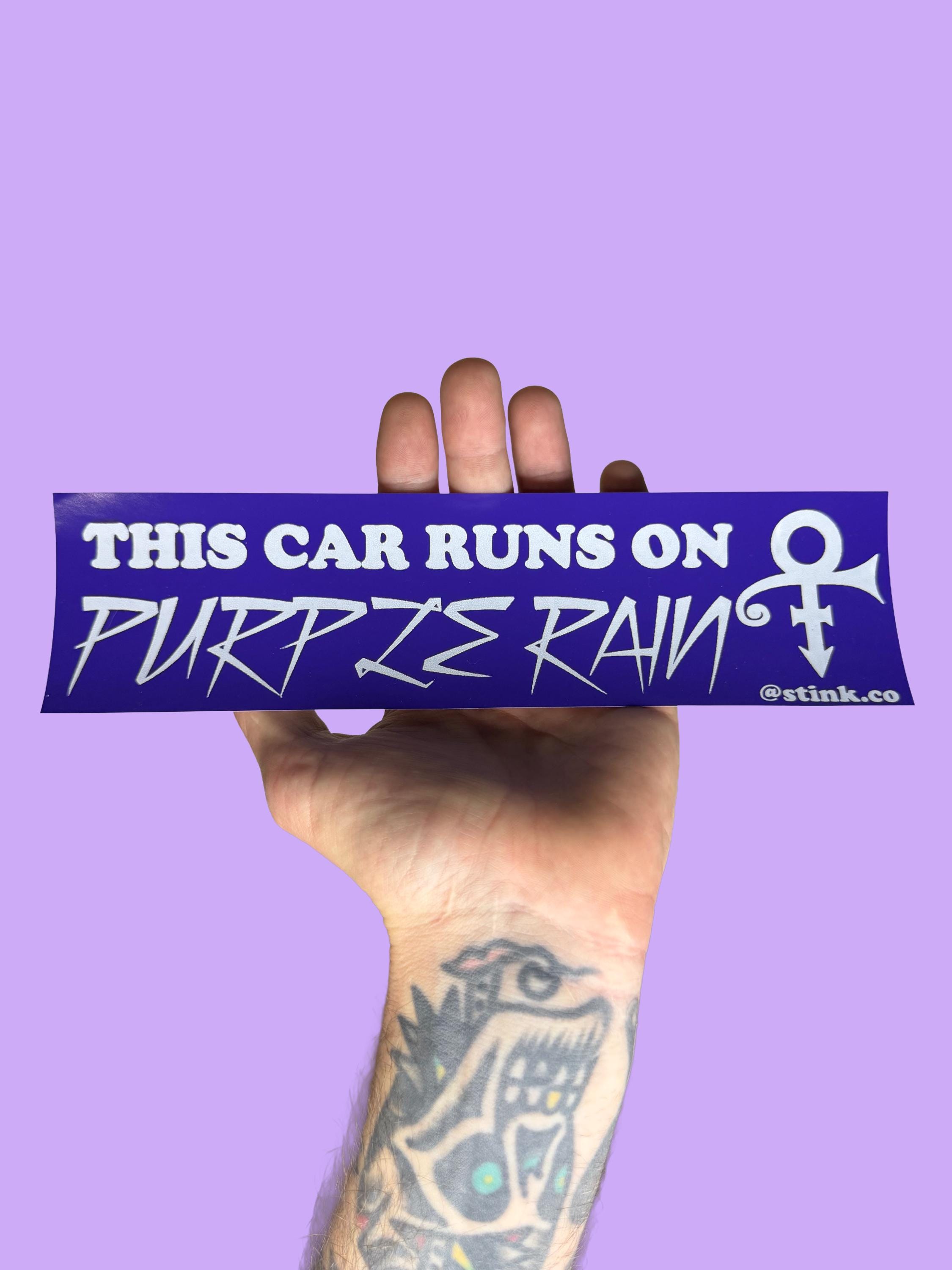 Prince Window Sticker Prince Bumper Stickers: Funny Novelty Music Stickers - Etsy
