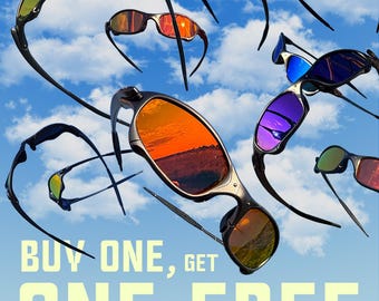 Gafas de sol polarizadas UV de metal estilo Y2K