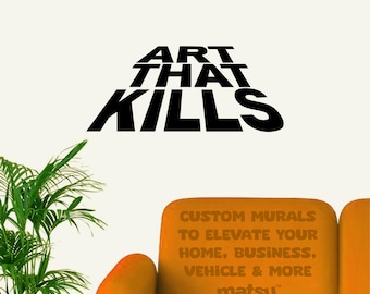 Art That Kills | Gallery Dept | Virgil Wall Decal + Free Sticker Pack