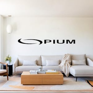 Calcomanía de pared Opium / Playboi Carti + paquete de pegatinas gratuito