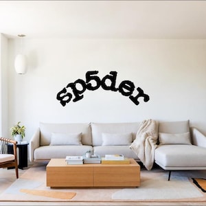 Adhesivo de pared de Sp5der Young Thug + paquete de pegatinas gratuito