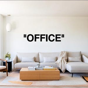 Adesivo da parete "Office" Hypebeast + pacchetto adesivi omaggio