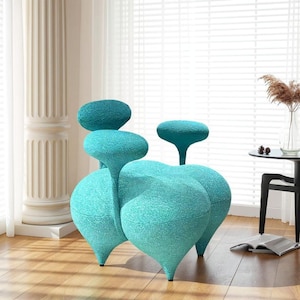 Togo Chair Chaise Lounge – Modern Leather Sofa Chair, Comfortable Sectional for Living Room Home Decor