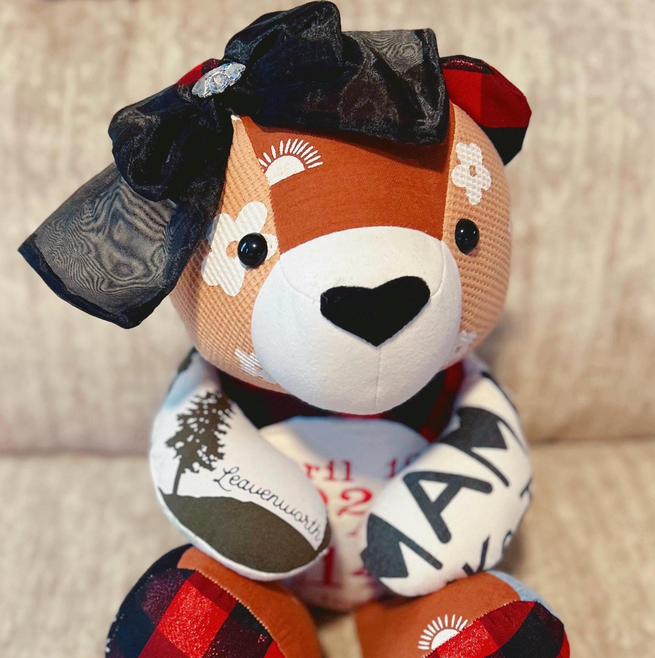 LOGOFUN 4Sets Graduation Bear Outfit Plush Bear Clothes Kit