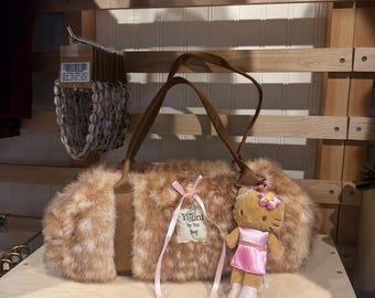 Bambi Fur bag/ deer fur bag