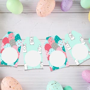 Cadeau de Pâques : 10 modèles d'étiquettes d'identification de cadeaux pour Pâques à télécharger et imprimer de la maison