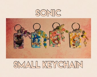 Small Sonic Keychains | Bag/Keys
