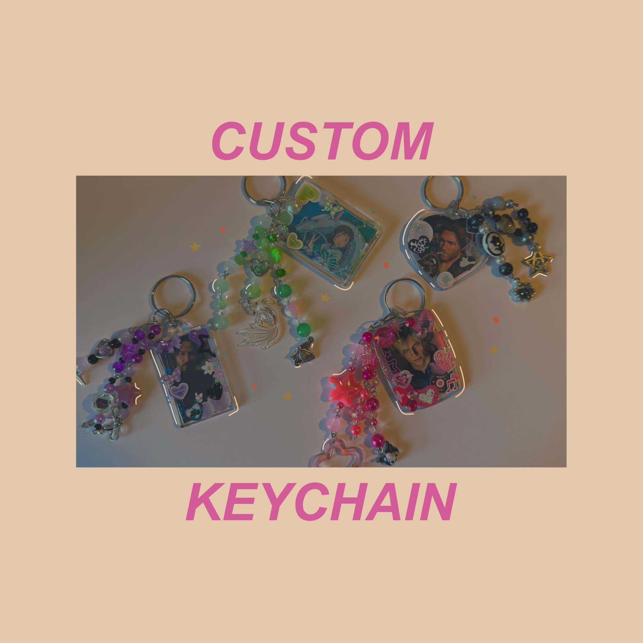 Custom Character/Celebrity Acrylic Photo Keychain | Build it yourself!