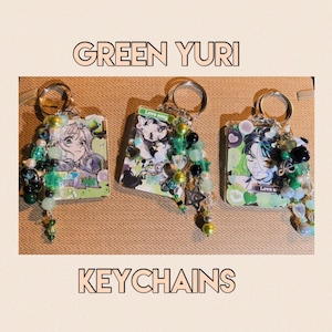 The Guy She Was Interested in Wasn&#39;t a Guy at All | Green Yuri | Keychains