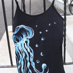 Womens Hand Painted Top - Etsy