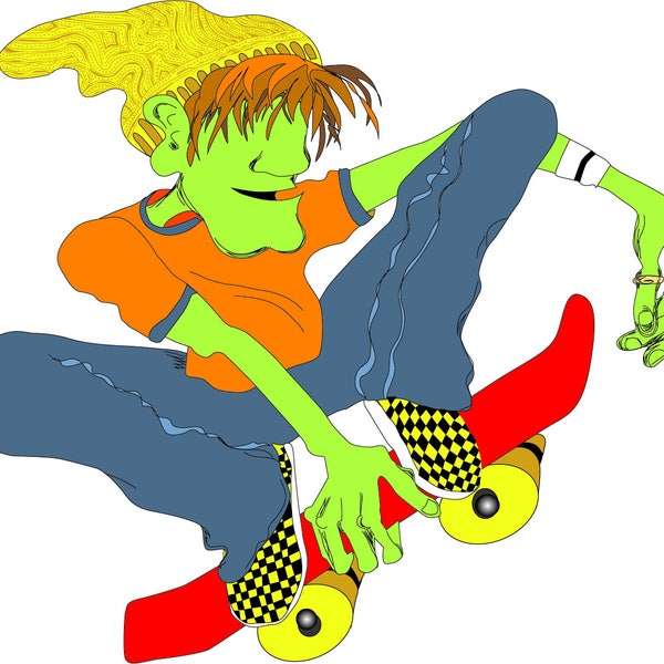 Alien Skater Boi