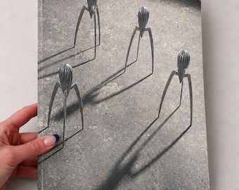 Vintage Alessi Catalog 1990, Philippe Starck, Ettore Sottsass. Juicy Salif, Italian Design