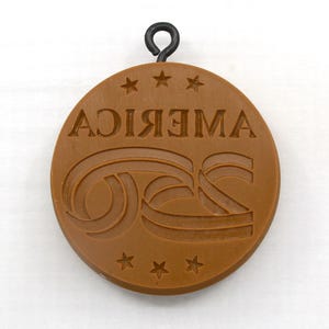 America 250 Ribbon Springerle Cookie Mold GH 7611