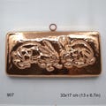 Birth Gramm Rabbits Rectangle Copper Mold Copper Mold  BG907 New!