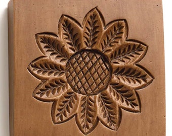 Gingerhaus - House on the Hill Sunflower Springerle Cookie Mold