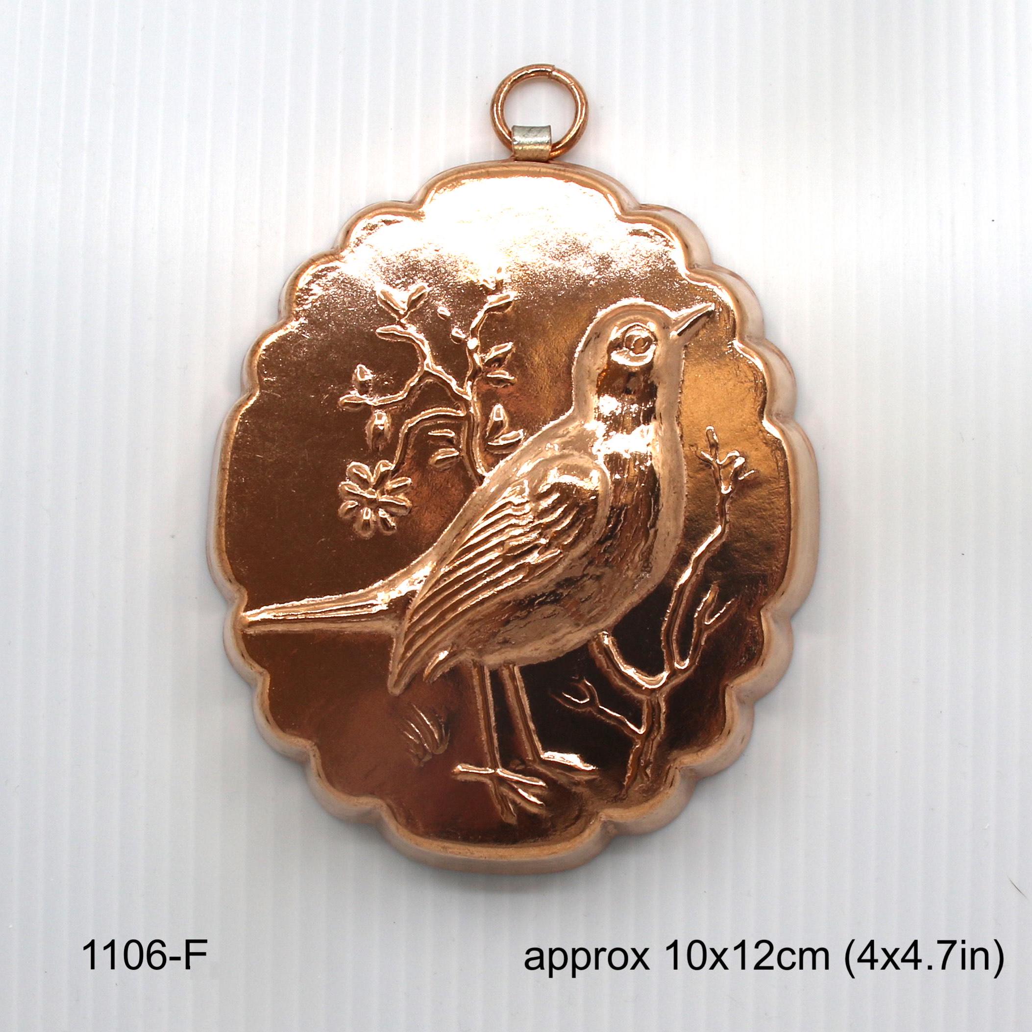 Birth Gramm Bird copper mold BG1106-F Robin Facing Right