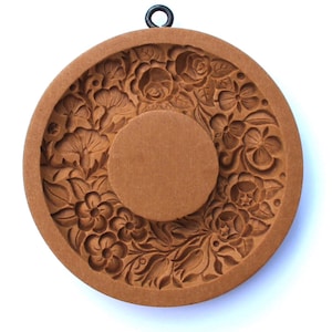 Floral wreath springerle cookie mold by anis-paradies 2021