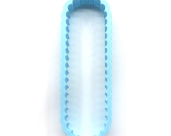 C-2246 Matching Cookie CUTTER for 2246 Flower Staff Lady Finger mold - 17246