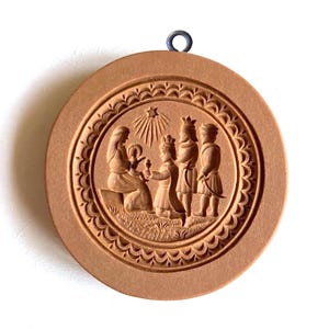 Three Kings springerle cookie mold by Änis-Paradies AP1244