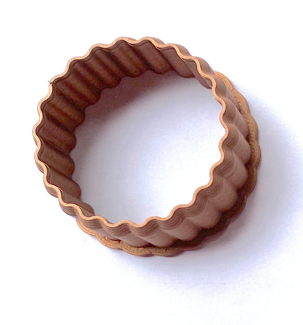 C-1216F Matching Fluted Round Cookie Cutter For 1216 1217 | Etsy