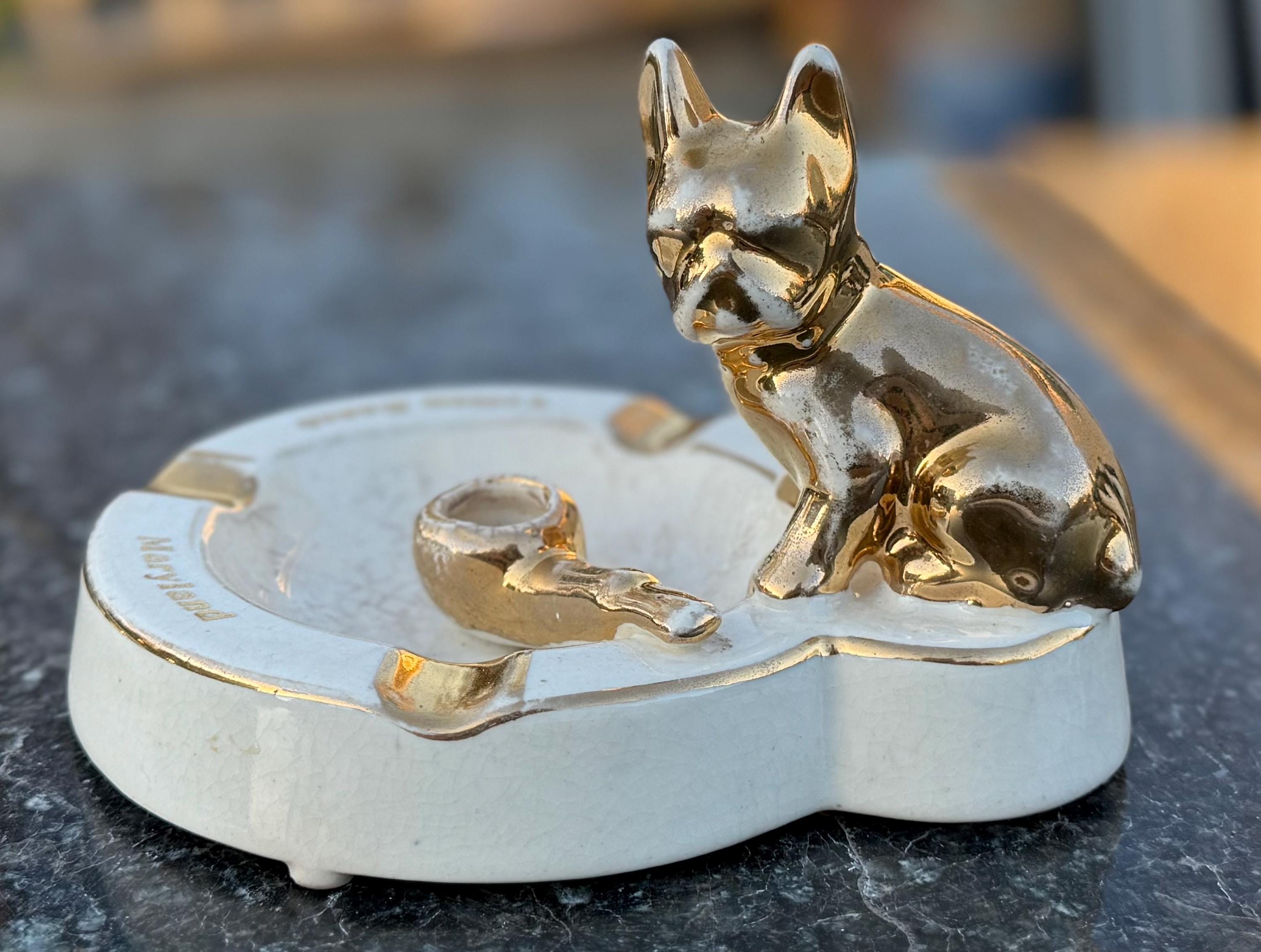 Bulldog Ashtray - Etsy