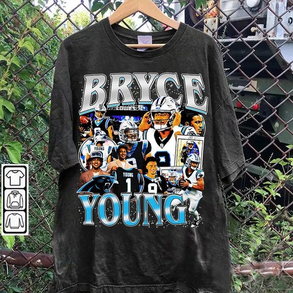 Vintage 90s Graphic Style Bryce Young T-Shirt -Bryce Young Football TShirt - American Football Tee For Man and Woman Unisex T-Shirt