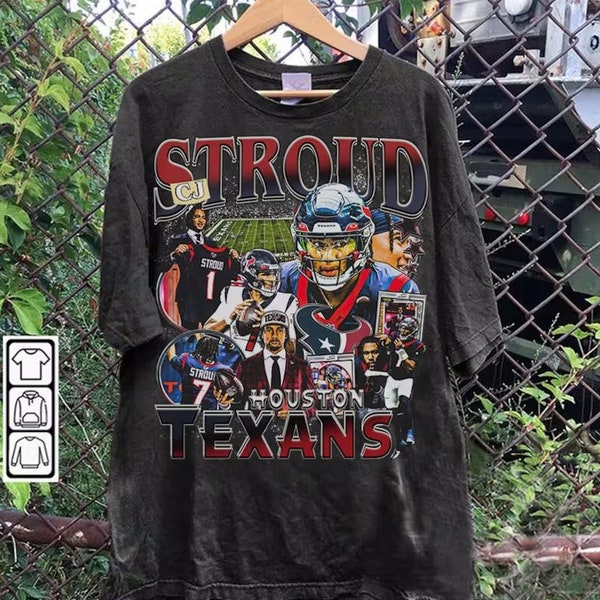 Vintage 90s Graphic Style CJ Stroud T-Shirt - CJ Stroud Football Player T-Shirt - CJ Stroud Vintage Tee For Man and Woman Unisex T-Shirt