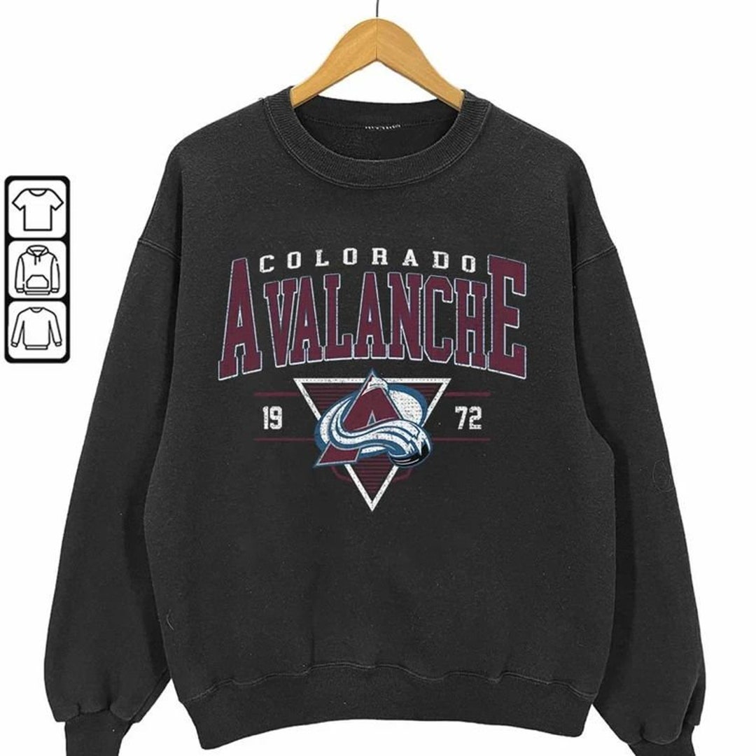 T-shirt Vintage Colorado Avalanche Signé - Logo 7, Taille L, Occasion Bon état