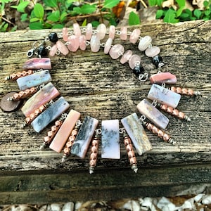 Pink Opal Dance set, ThePurpleLilyDesigns image 1