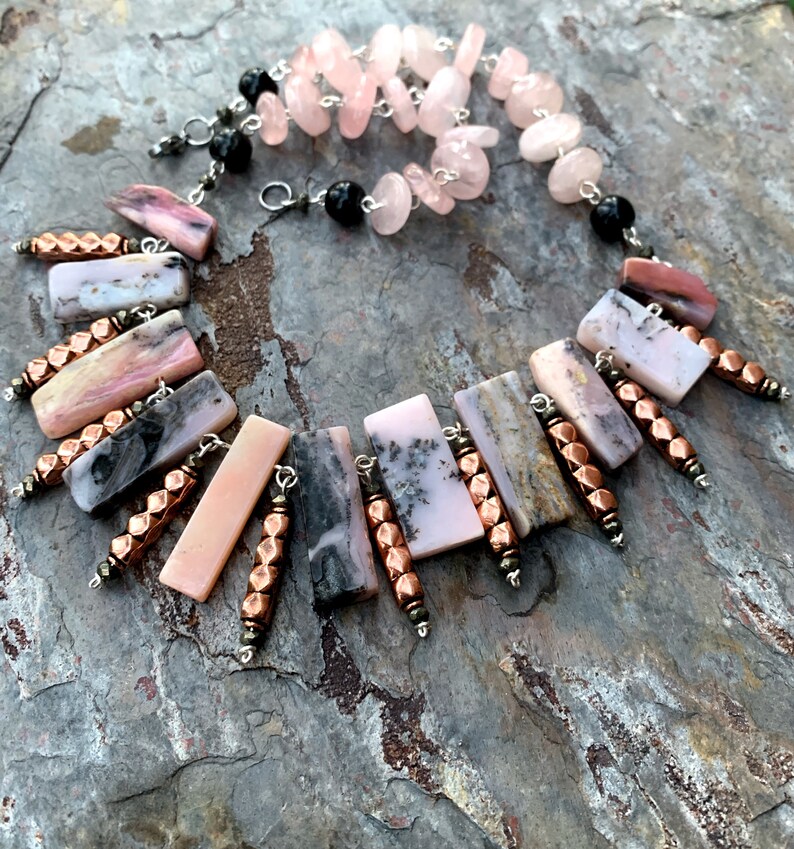 Pink Opal Dance set, ThePurpleLilyDesigns image 3