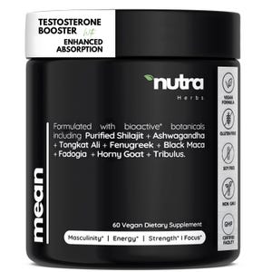 Suplemento para el aumento de testosterona: Crecimiento muscular, resistencia, concentración, vitalidad, fuerza - 60 cápsulas veganas