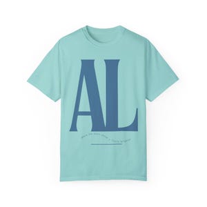 Alabama Southern Country Unisex Garment-Dyed T-shirt, Vintage Tee, Retro Shirt, Southern Pride Shirt, Alabama Gift, Classic Shirt