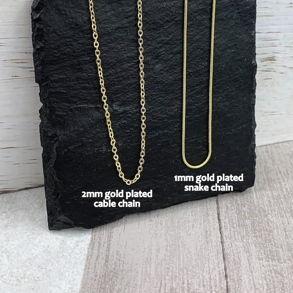 Gold Plated Replacement Chain