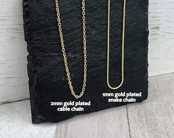 Gold Plated Replacement Chain